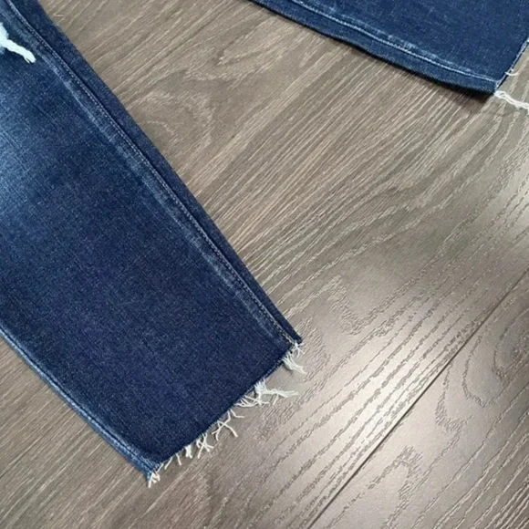 L'AGENCE| ABIGAIL FRENCH SLIM RIPPED SKINNY JEANS - Picture 4 of 10